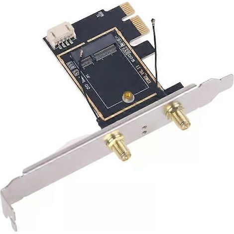M2-zu-Standard-PCIe-x4/x8/x16-Steckplatz-M2-Erweiterungs-WLAN-Kartenadapter für Desktop-PCs (1/4)