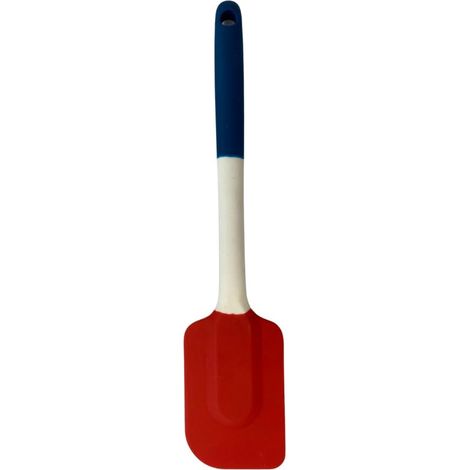 1 Spatule, Silicone, Tête flexible, Monobloc, Résiste 300°C, Pâtisserie
