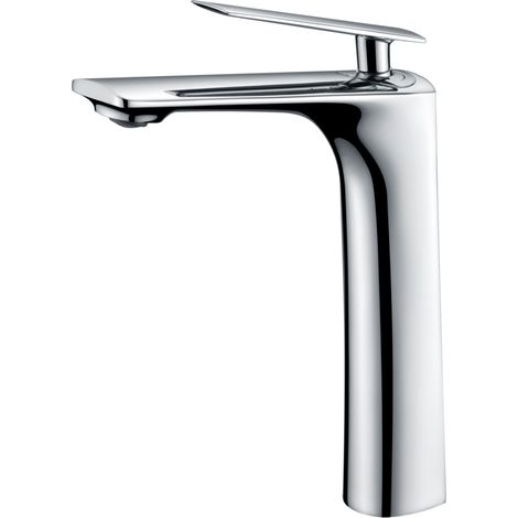 IMEX - grifo monomando lavabo caño alto cromado