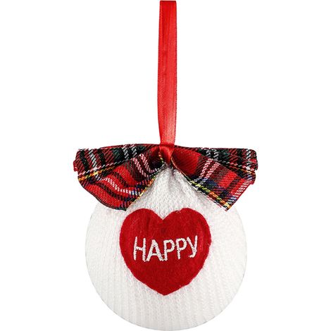 Boule De Décoration - Boule De Noël À Accrocher - Pour Arbre De Noël Intérieur Extérieur - 2 Pièces (1/2)