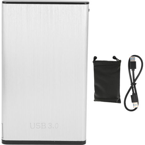Disque dur externe argenté USB 3.0 2,5 pouces 250 Go 50-130 Mo/s pour ordinateur accessoires mécaniques YD0018 (1/5)