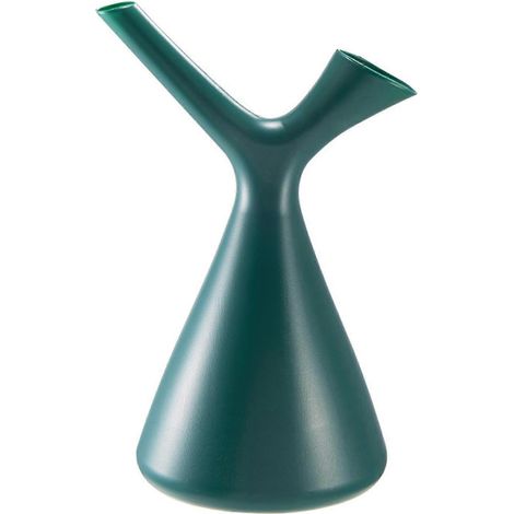 Arrosoir 1,2 L/1,5 L grande capacité, incassable, en plastique, pot de fleurs, bouteille d'eau, accessoire de maison vert (1/5)