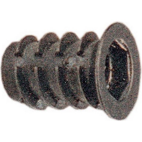 BUSSOLA IN ZAMA ESAGONO INCASSO M 8X15 MM.. Prezzo per 1 pezzo. (1/2)