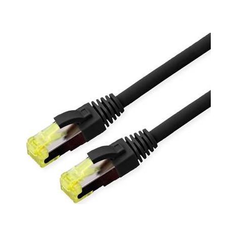 roline 21.15.0759 cable de red negro 10 m Cat6a