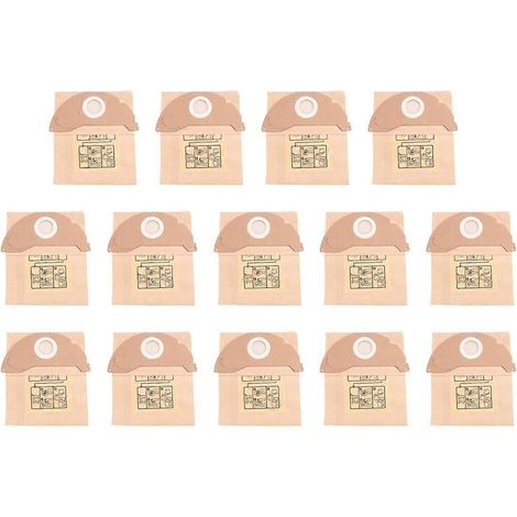 Sacs à poussière et filtres HEPA compatibles avec les aspirateurs Kärcher WD2, WD2250, A2004 et MV2. Accessoires de rechange. (1/5)