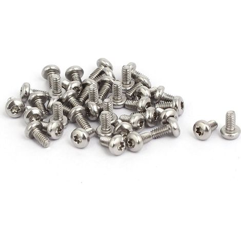 M2x4mm acier inox 304 vis tête Torx fixation vis 40PCS (1/3)