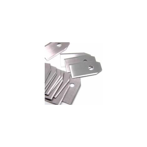 30x lames compatible avec Husqvarna Automower 105 108 210C 220AC 305 308 308x 310 315 320 330X 420 430X 440 450X G1 G2 et autres (acier, 0.75mm) (1/2)