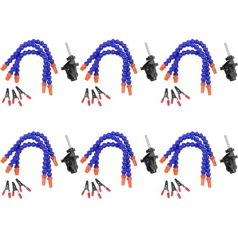 6X Pince D'Étau de Table D'Étau Poste de Soudure avec Support de Fer à Souder Bras Flexibles 18Pc Outil de Troisième Main pour Réparation de Soudage Pcb (1/5)