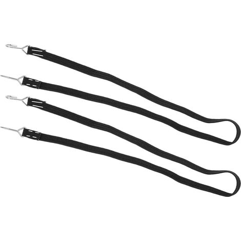 Lot de 2 sangles élastiques en nylon pour bagages RC, compatibles avec toutes les voitures RC (noir). (1/5)