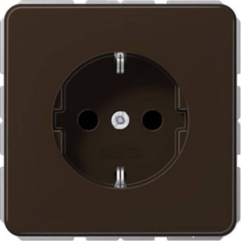 Jung 1 parte Frutto Presa schuko Marrone CD1520BR 1 pz. (1/2)