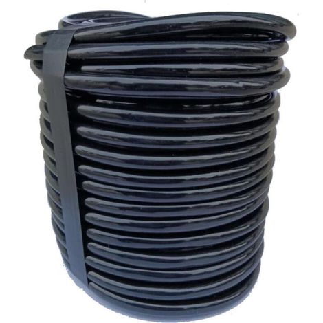 Tuyau d'arrosage goutte à goutte vierge de 9,75 m (32 pi) et de 6,35 mm (1/4 po) pour petits systèmes d'irrigation de jardin (1/5)