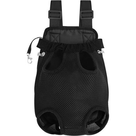 Zaino trasportino per cani con supporto anteriore regolabile per le zampe, morbido e portatile, ideale per cani di piccola e media taglia. (1/5)