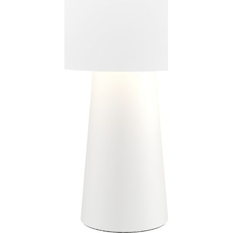 Eglo Tischleuchte Bufalara E14 Ø20 cm weiß Lampen (1/3)