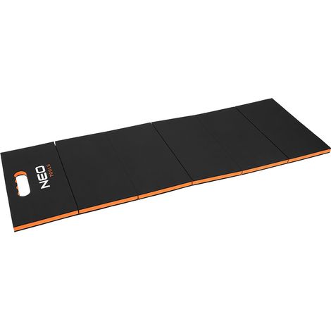 Faltbare Matte für Arbeiten unter dem Auto, 1200 x 400 x 23 mm, 3-lagig (1/5)