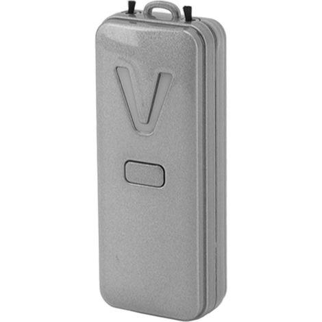 Purificateur d'air portable rechargeable - Générateur d'ions négatifs mini pour intérieur et extérieur - Argent métallique (1/5)