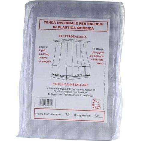 Tenda Balcone Pvc Bianca 300X400 Xtra 11935