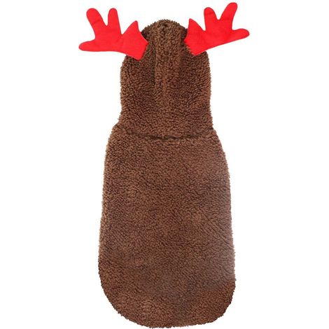Felpa natalizia per cani modello Renna: lunghezza 35 cm