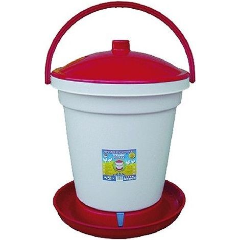 Abbeveratoio per Polli Rapid Clean lt. 18 Ø cm. 36X45 H