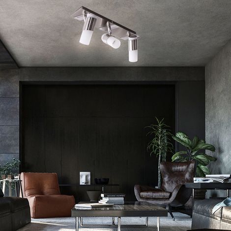 Faretto da soffitto Faretto da soffitto Faretto LED orientabile Luce interna Lampada da soggiorno Luce da cucina 3x 3W 245 LM 3000K, L x H 38 x 10,5 cm (1/5)