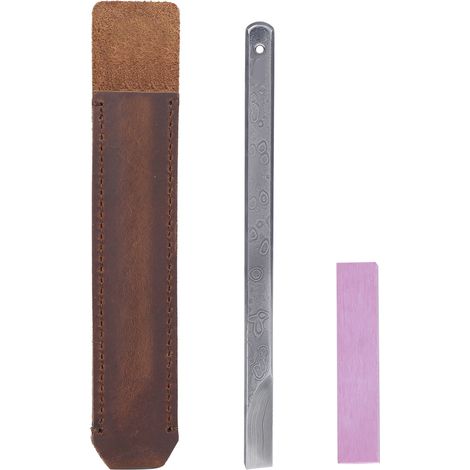 Grattoir à bois en acier de Damas, lame haute précision robuste, outil électrique DIY industriel (1/5)