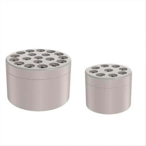 Support de tige en spirale Ikebana, support de tige en spirale 2 pièces gris beige (1/5)