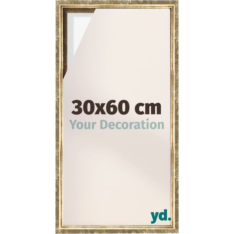 Your Decoration - Cadre flottant - Or Antique - Cadre en caisse américaine pour toile sur chassis - MDF - Lyon (1/5)