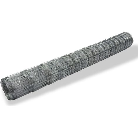 Knotengeflecht Wildzaun Forstzaun Weidezaun Drahtzaun Zaun verzinkt 50m x 180cm (1/5)