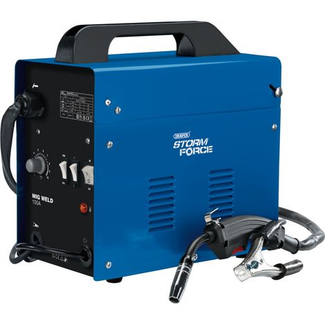 Draper 230V Gasless Turbo MIG Welder (100A) – High-Performance No-Gas Welding Machine