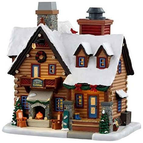 Lemax Chalet Di Montagna Effetto Fumo - Thicket Falls Cabin - LEMAX - 05698 (1/2)