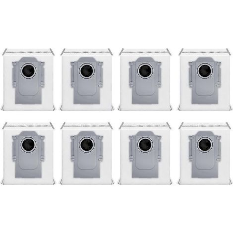 Sacs à poussière de rechange pour aspirateur Roborock Qrevo Curv 2 Flow - Pièces détachées - Sacs à poussière en tissu non tissé (6 pièces) (1/5)