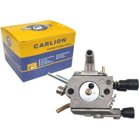 Carburateur 4134 120 0653 compatible avec les tondeuses à gazon STIHL FS120, FS200 et FS250 (1/5)