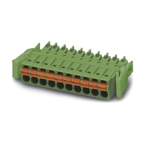 Bornier enfichable Phoenix Contact 4 contacts 1 rangée(s) pas de 3.5mm série FMC 1.5/ 4-ST-3.5-RF ( Prix pour 1 )