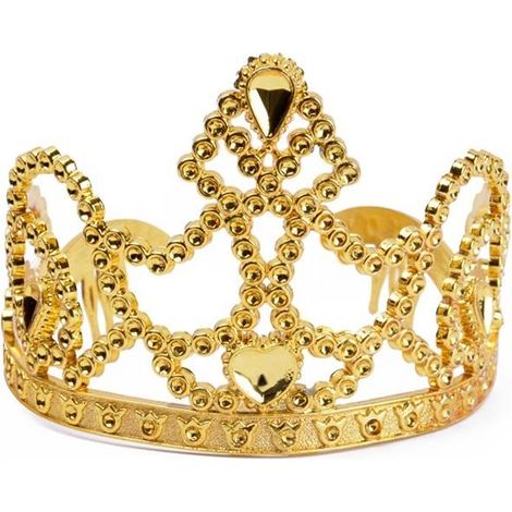 Tiara de princesa dorada