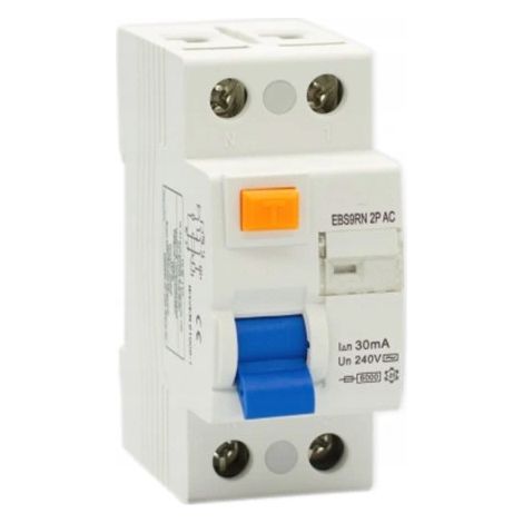 Disjoncteur différentiel 2P 25A 30mA