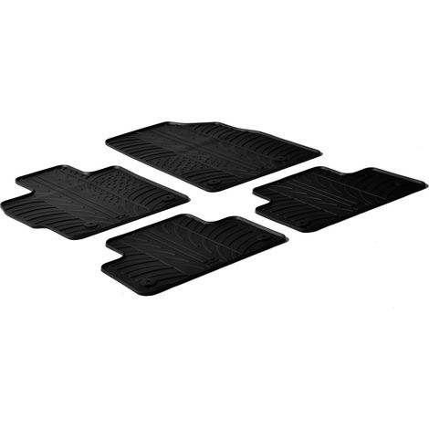 Set tappeti su misura in gomma - compatibile per  Mazda CX-5 (06/1708/25)