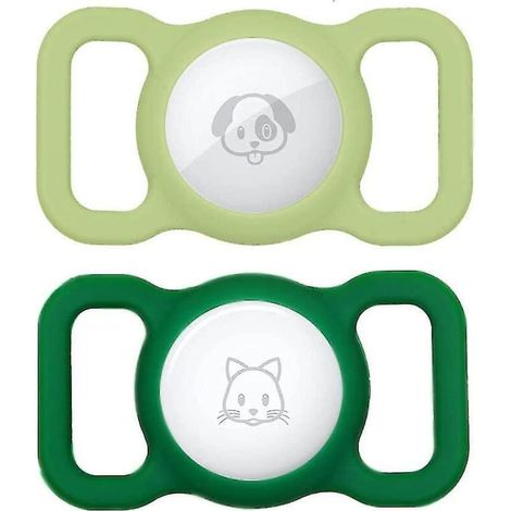 Haustierhalsbandhalter kompatibel mit Apple Airtag – 2er-Pack (1/5)