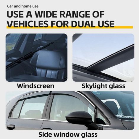 Liquide De Polissage Verre - Pour Rayures Légères Sur Vitres Automobiles - Convient Voitures Camions Camping-cars - 2 x 500 ml (1/5)