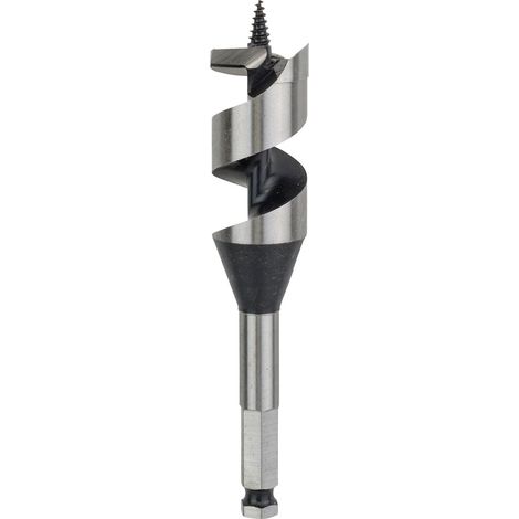 Bosch – Mèche à bois hélicoïdale 30 mm – Longueur 95 mm – Pour bois tendre et dur – Système hexagonal compatible mandrins 13 mm