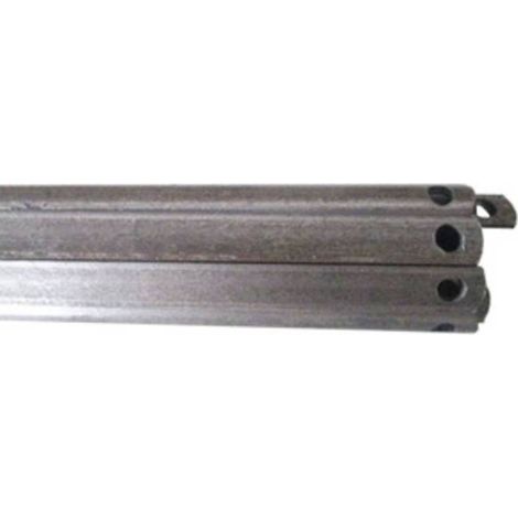 25 x FERRO CREMONESE 1/2 TONDO 14X3,5 MM H 160 CM