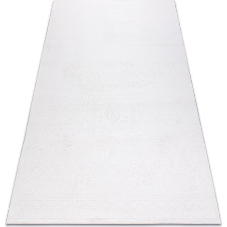 Teppich ACRYL PALACIO 1587 ORNAMENT elfenbein / weiß white 120x170 cm