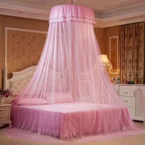 Zanzariera per letto, zanzariera grande, zanzariera da principessa, zanzariera a baldacchino per letto matrimoniale/singolo, decorazione per la casa, campeggio all'aperto, protezione dagli insetti, za