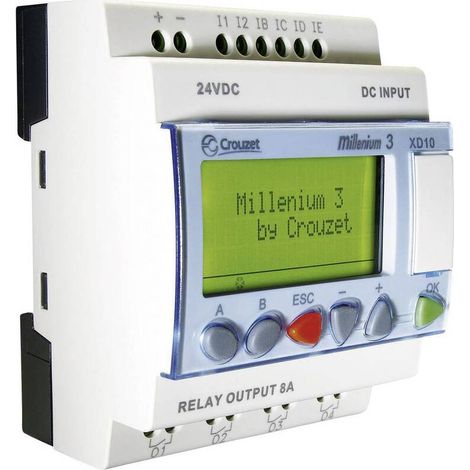 [GEBRAUCHT] B-Ware Crouzet Millenium 3 XD10 R 88970141 24 V/DC SPS-Steuerungsmodul (1/2)