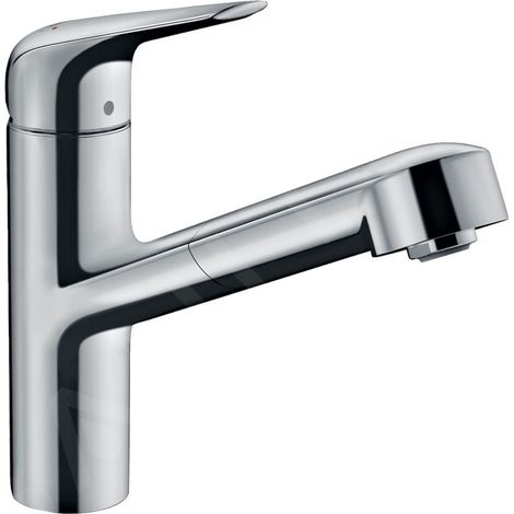 Mitigeur de cuisine à levier unique Focus M42 ComfortZone 150 Eco 1 jet avec bec extractible (1/5)