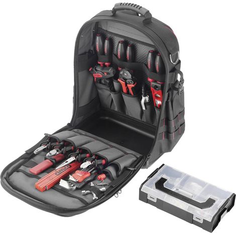 Cimco Werkzeug-Rucksack Ergo-XL30 electr. 170426 Werkzeugrucksack bestückt (L x l x H) 280 x 22 (1/5)
