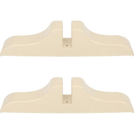 socles de séparation pour la maison, pieds de séparation résistants à l'usure, supports de séparation épaissis-30x7.5cm-Beige