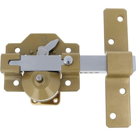 Verrou de sécurité 2 88 x 153 mm Acier Martelé (1/5)