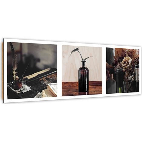 Quadro deco panel, Natura morta - set - 90x30 (1/5)