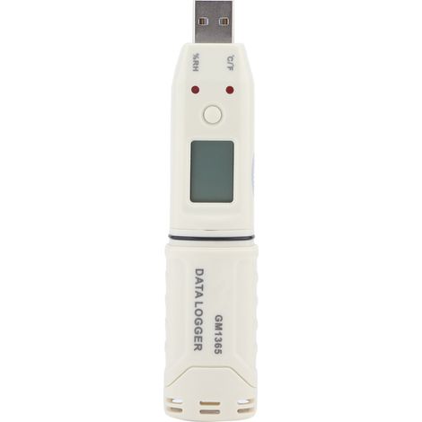 Enregistreur de température et d'humidité GM1365 : thermomètre d'entrepôt pour laboratoire de stockage frigorifique (1/5)