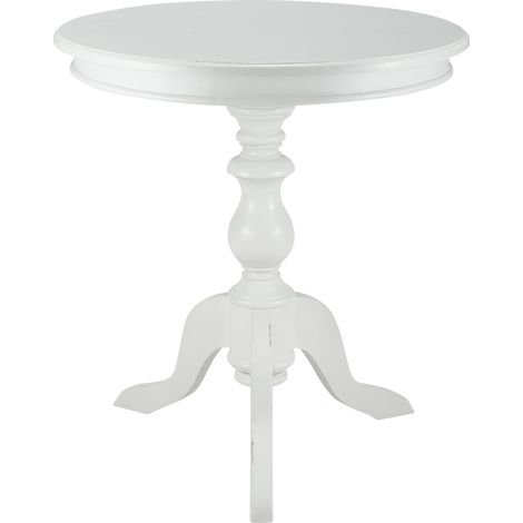 Mesa auxiliar Wiva 70 cm Blanco antiguo