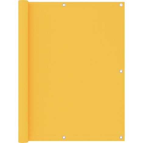 vidaXL Toldo para balcón de tela oxford amarillo 120x600 cm (1/5)